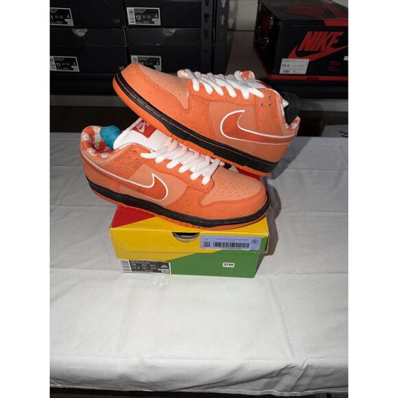 Mens Size 10 - Nike SB Dunk Low Concepts Orange Lobster (FD8776-800)